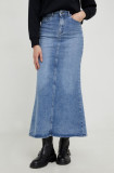 Answear Lab fusta jeans maxi, evazati