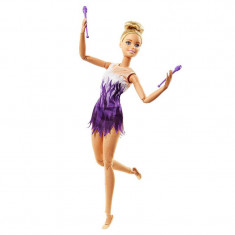 Papusa gimnasta Barbie Made to Move, 3 ani+ foto