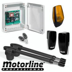 Kit automatizare poarta batanta 2x4m -MOTORLINE, LINCE600-KIT foto