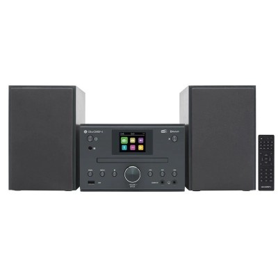 Sistem audio GoGEN MSC 472 BTDAB, 2 x 15 W, Bluetooth, CD, DAB+/FM, LCD color, telecomanda, gri foto