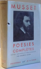 POESIES COMPLETES par A. DE MUSSET , 1957 foto