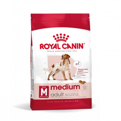 Royal Canin Medium Adult hrana uscata caine, 4 kg foto