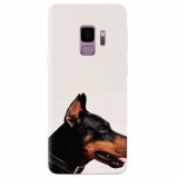 Husa silicon pentru Samsung S9, Doberman