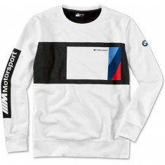 Bluza Barbati Oe Bmw M Motorsport Lifestyle Alb / Negru Marimea M 80142461112 foto