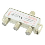 Splitter Satelit 3 Cai 5-2450MHz Power Pass Eaton Yato Tracon Noark Profesional