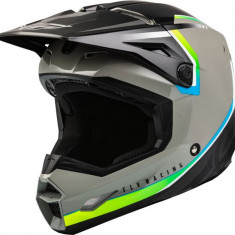 Casca Unisex Moto Fly Enduro Kinetic Vision ECE Negru / Gri Marimea M FLY E73-8650M