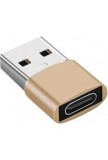 Cumpara ieftin Adaptor mini USB tip C la USB, viteza rapida de transfer - Gri, auriu, Dactylion