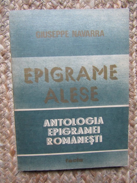 Epigrame alese -Giuseppe Navarra