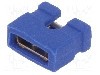 Conector {{Numarul de pini}} pini, seria {{Serie conector}}, pas pini 2mm, NINIGI - JUMPER-2.0/BL