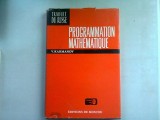 PROGRAMMATION MATHEMATIQUE - V. KARAMANOV (PROGRAMARE MATEMATICA)