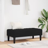 vidaXL Bancă Negru 113 x 57 x 39 cm Catifea