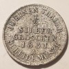 Germania Prusia 1/2 Groschen 1831 A Berlin, Argint, Wilhelm al III-lea. Moneda Veche