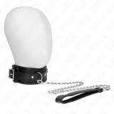 Kink Collar &amp; Gag-Guler Basic cu Lesă 65 cm Model 1 53 X 6