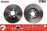 Disc frana VW TRANSPORTER IV bus (70XB, 70XC, 7DB, 7DW, 7DK) (1990 - 2003) TRW DF4323