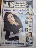 ziarul formula as 23 - 30 septembrie 2002 - alina giurgiu , formatia iris - 25 de ani de scena , trupa jais,rodica mandache