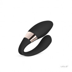 Vibratoare cu telecomanda - Lelo Tiani Harmony Negru Vibrator pentru Cupluri Indraznete care Termine Impreuna