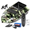 Barca Nadit iUni V050, 500m, 2kg, 5200mAh, 10km/h, Telecomanda 2.4GHz, Army. Barca Plantat Momeala, Pescuit cu Telecomanda