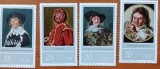 DDR--"PICTURI CELEBRE-Galeriile Leipzig"-set complet 4V-MNH-Scan