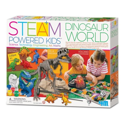 Kit stiintific - Lumea Dinozaurilor, STEAM Kids foto