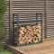 Rastel pentru lemne de foc, gri, 110x35x108,5 cm lemn masiv pin GartenMobel Dekor