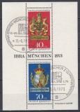 Germania 1973 - Al 42-lea Congres al Federației Internaționale de Filatelie, Colita, MNH