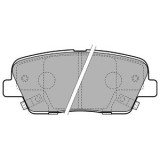 Set placute frana,frana disc SUBARU FORESTER (SG) (2002 - 2016) KRIEGER 0950006480