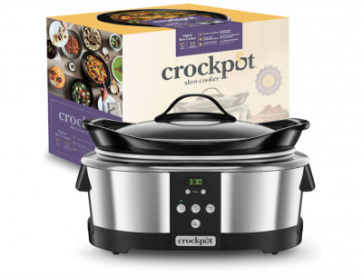 Slow cooker Crock-Pot SCCPBPP605, 5.7 L, otel inoxidabil - SECOND foto