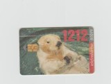 bnk card Cartele telefonice - Ungaria - fauna - vidra