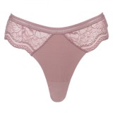 Chilot Dama, Model String, Laser Cut, Culoare Roz Nude, Marime One Size