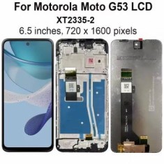Display cu touchscreen si rama Motorola Moto G53 Service Pack foto