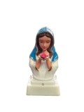 Lumanare Decorativa cu LED, Model Sf&acirc;nta Maria Tereza, 15 cm, Functionare pe