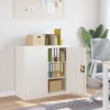 VidaXL Dulap pentru dosare, alb, 90x40x90 cm, oțel 339728