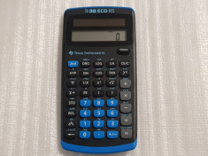 Calculator de birou stiintific Texas Instruments TI-30 ECO RS - poze reale foto