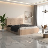 Pat Tapitat Elys Crem Catifea Premium Model popular