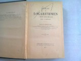TABLES DE LOGARITHMES - J. DUPUIS