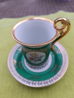 Portelan S P E W1 Made in G D R, ceasca de colectie foto