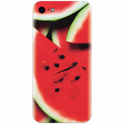 Husa silicon pentru Apple Iphone 8, S Of Watermelon Slice foto