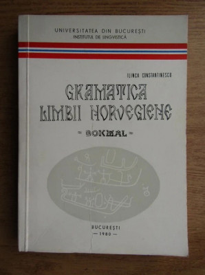 Ilinca Constantinescu - Gramatica limbii norvegiene foto