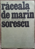Programul piesei Raceala, Marin Sorescu, Teatrul Bulandra 1977