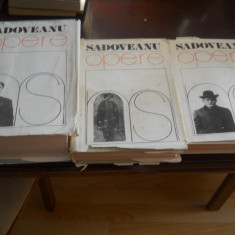 SADOVEANU - OPERE -ED. CRITICA CORNEL SIMIONESCU -3 VOLUME, vol. 1,3,4 - 1981