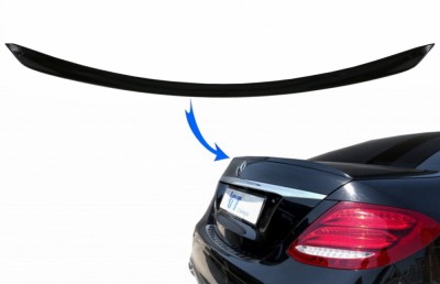 Eleron Portbagaj Mercedes E-Class W213 (2016-up) Negru Lucios Performance AutoTuning foto