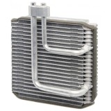 Evaporator aer conditionat Hyundai Accent, 2000-2006 motor 1.3, 1.5; 1.6 benzina; 1.5 CRDI, diesel, full aluminiu brazat, 235x235x60 mm, iesire 14, 4, Rapid