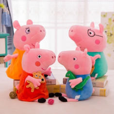 Set jucarii plus Peppa Pig / Purcelusa Peppa 4 buc foto