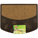 Covoras Exclusiv Fluturasi SCOTCH BRITE, Dimensiune 75x60x2 cm, Covorase Intrare, Covoras pentru Usa, Covorase Intrare din Cauciuc Sintetic, Pres pent