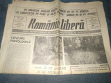 ZIARUL ROMANIA LIBERA 13 IANUARIE 1990