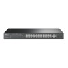 SWITCH SMART TP-Link 24 PORTURI POE+ 10/100M + 4 PORTURI 10/100/1000M, 2 sloturi Gigabit SFP , TP-LINK &quot;SL2428P&quot; (timbru verde 2 lei)