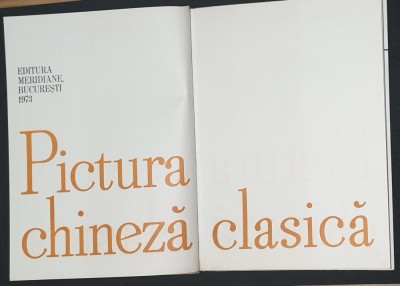 Album de Arta Clasicii picturii universale - PICTURA CHINEZA CLASICA foto