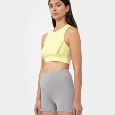 Crop top de alergare cu uscare rapidă pentru femei