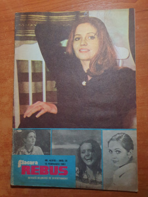 revista flacara rebus 15 februarie 1983 foto
