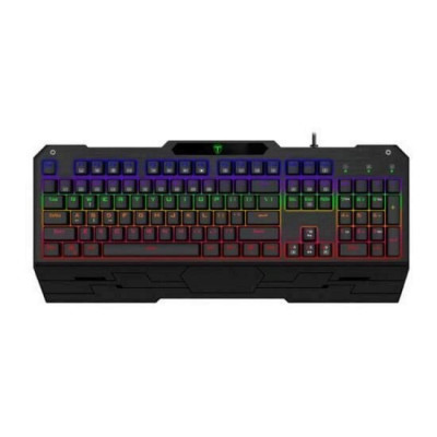 Tastatura mecanica T-DAGGER Battleship Rainbow neagra foto